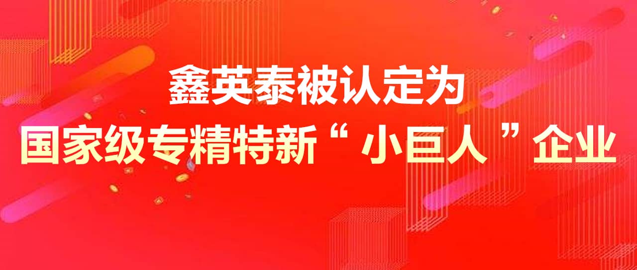 bwin中国官网被认定为国家级专精特新“小巨人”企业